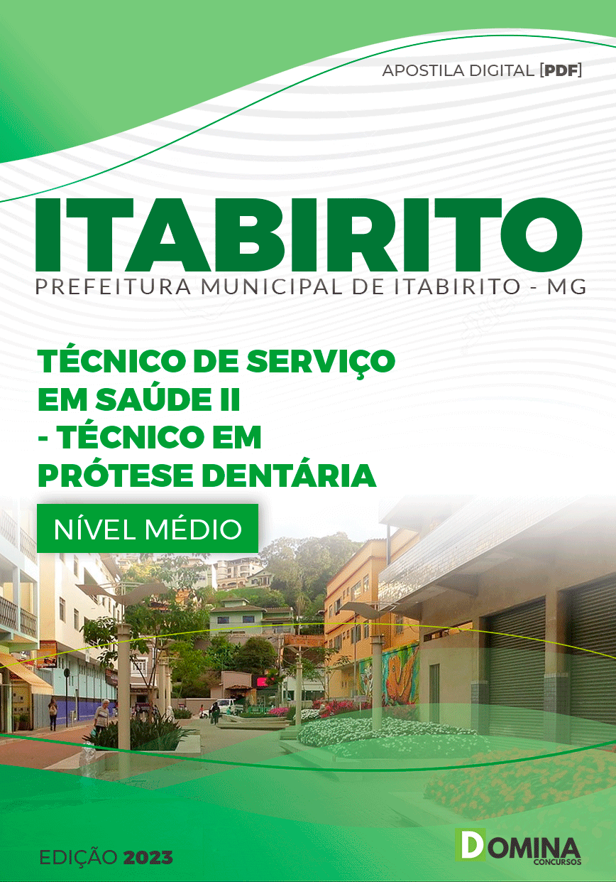 Apostila Prefeitura Itabirito MG 2023 Técnico Prótese Dentária