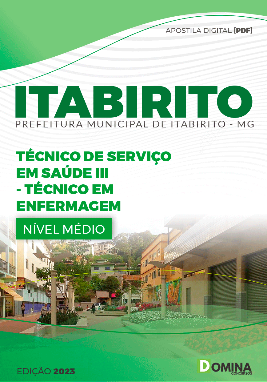 Apostila Prefeitura Itabirito MG 2023 Técnico Enfermagem
