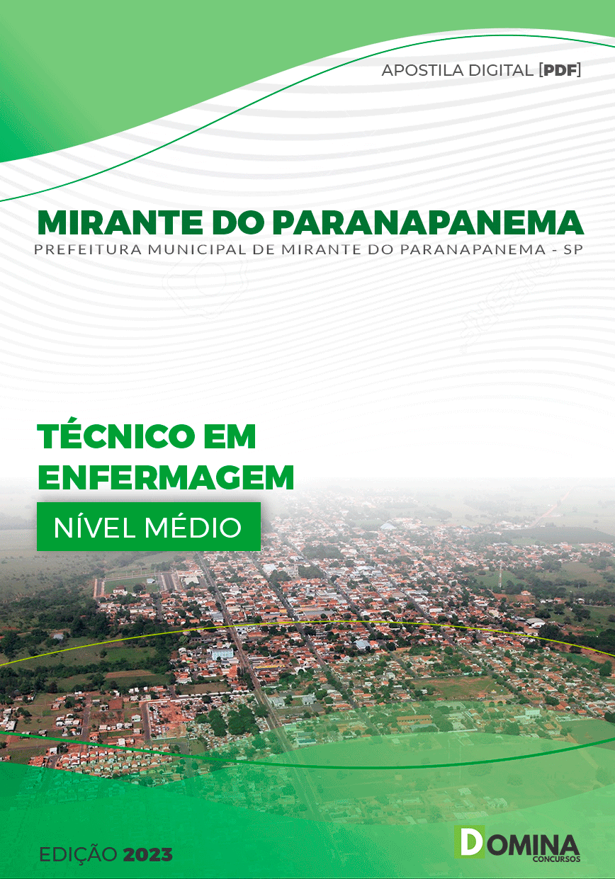 Pref Mirante Paranapanema SP 2023 Técnico em Enfermagem