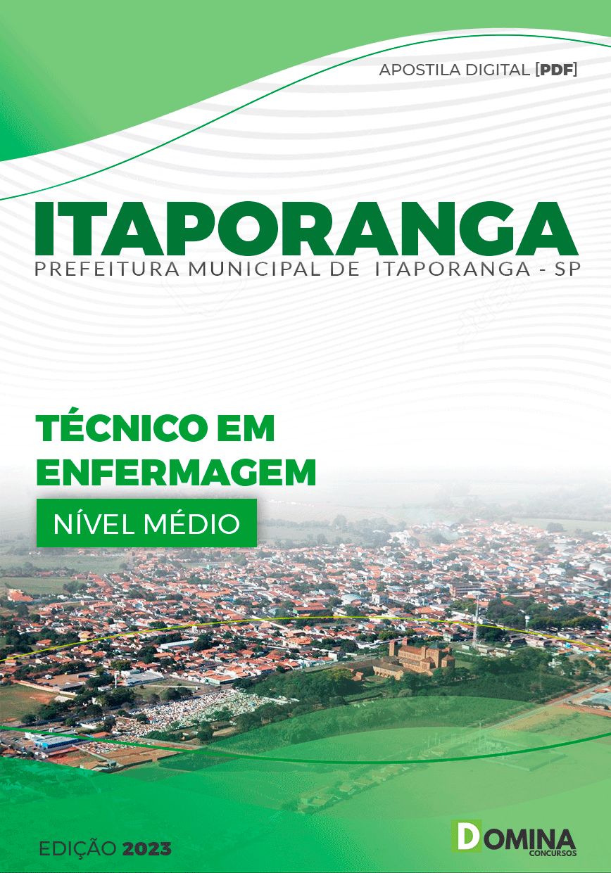 Apostila Pref Itaporanga SP 2024 Técnico Enfermagem