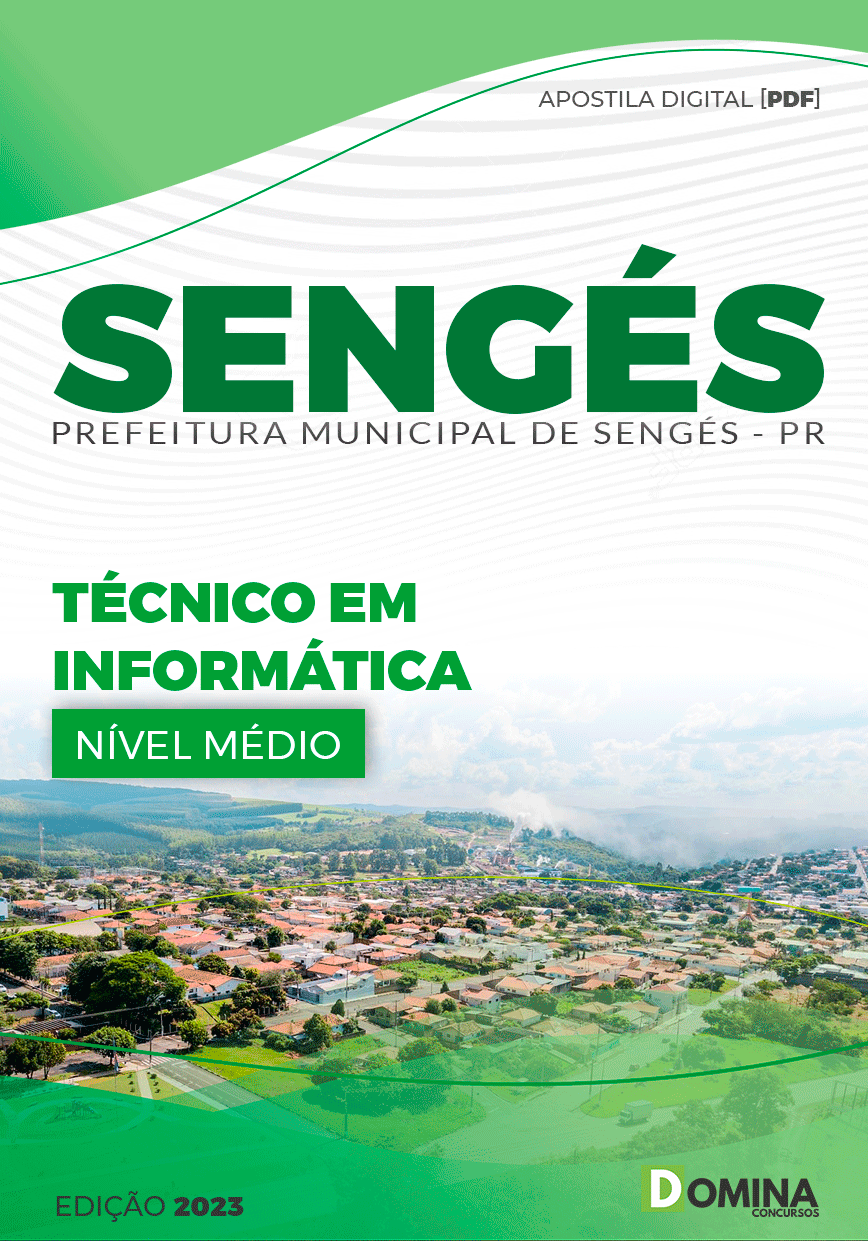 Apostila Concurso Pref Sengés PR 2023 Técnico Informática