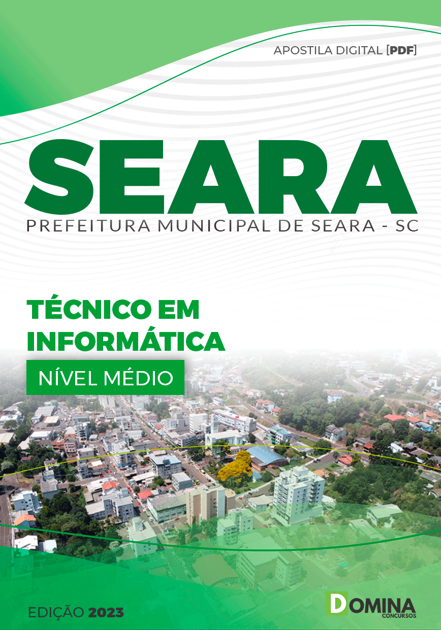 Apostila Concurso Pref Seara SC 2023 Técnico Informática
