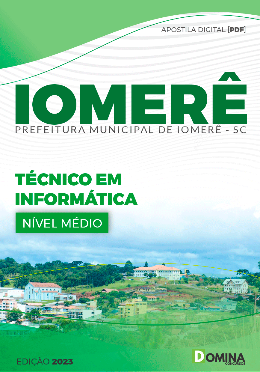 Apostila Pref Iomerê SC 2023 Técnico em Informática