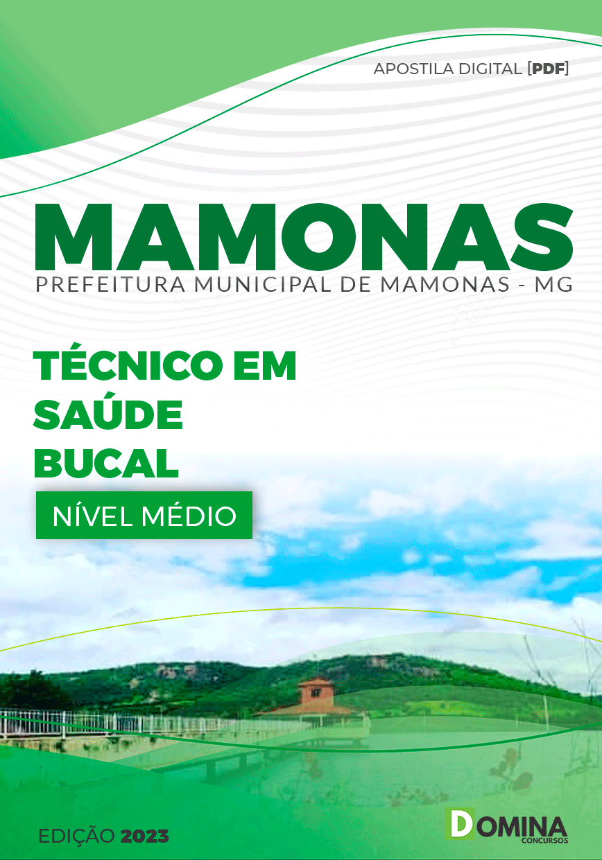 Apostila Pref Mamonas MG 2023 Técnico Saúde Bucal