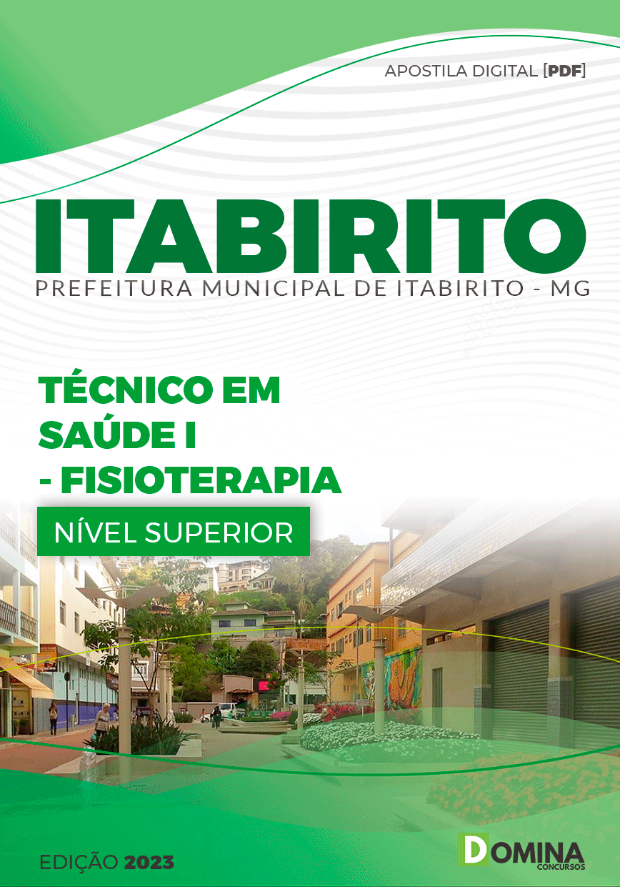 Apostila Prefeitura Itabirito MG 2023 Técnico Superior Fisioterapia