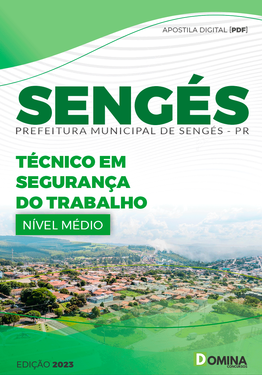 Apostila Pref Sengés PR 2023 Técnico Segurança Trabalho