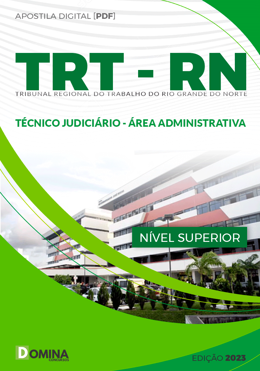 Apostila TRT RN 2023 Analista Judiciário Administrativa