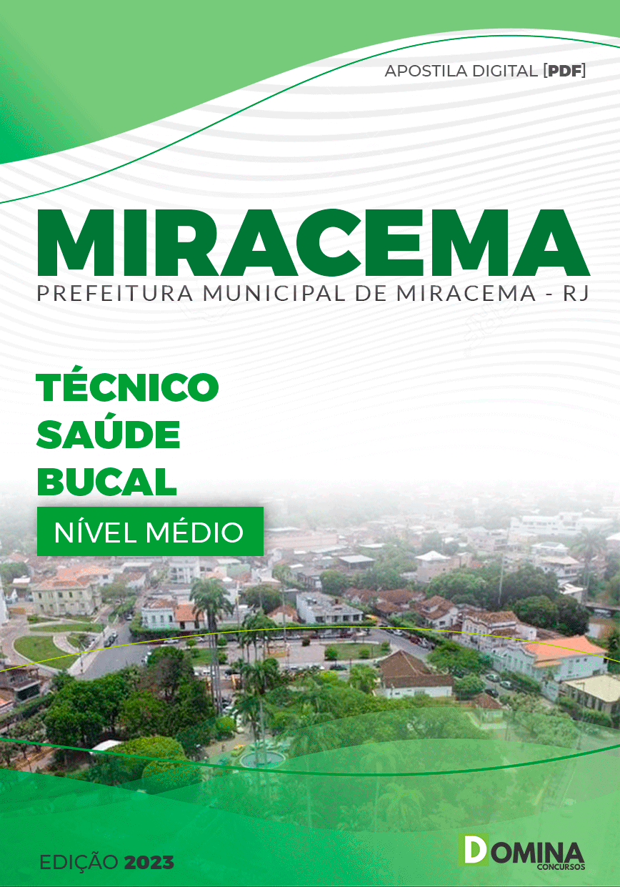 Apostila Pref Miracema RJ 2023 Técnico Saúde Bucal