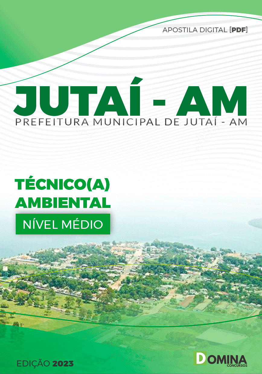 Apostila Concurso Pref Jutaí AM 2024 Técnico Ambiental