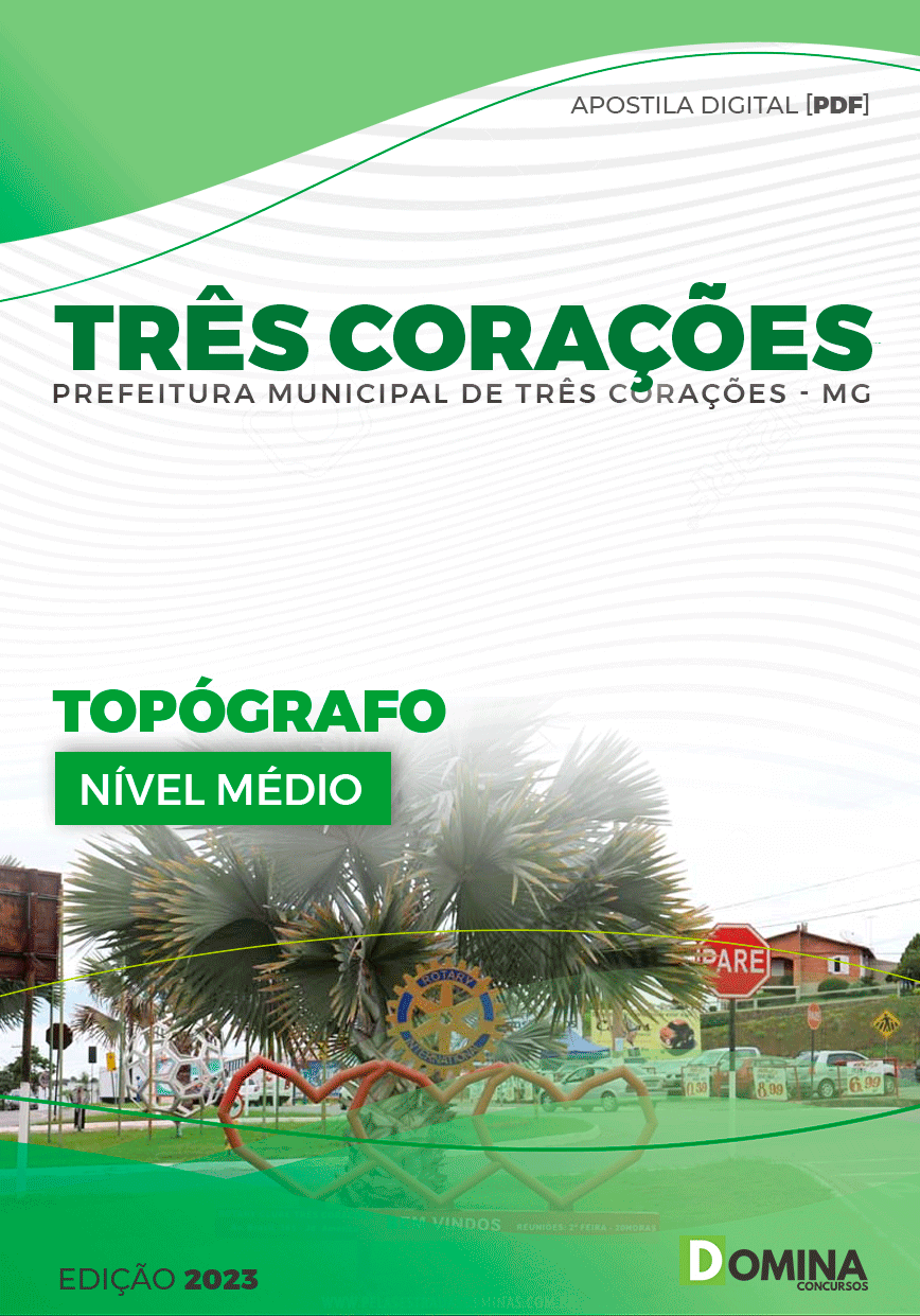 Apostila Pref Três Corações MG 2024 Topógrafo