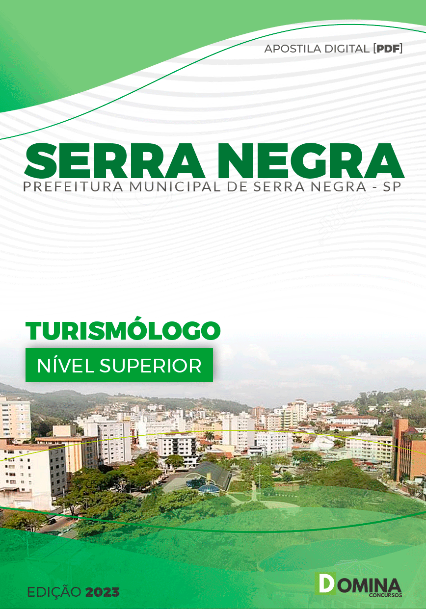 Apostila Pref Serra Negra SP 2023 Turismólogo