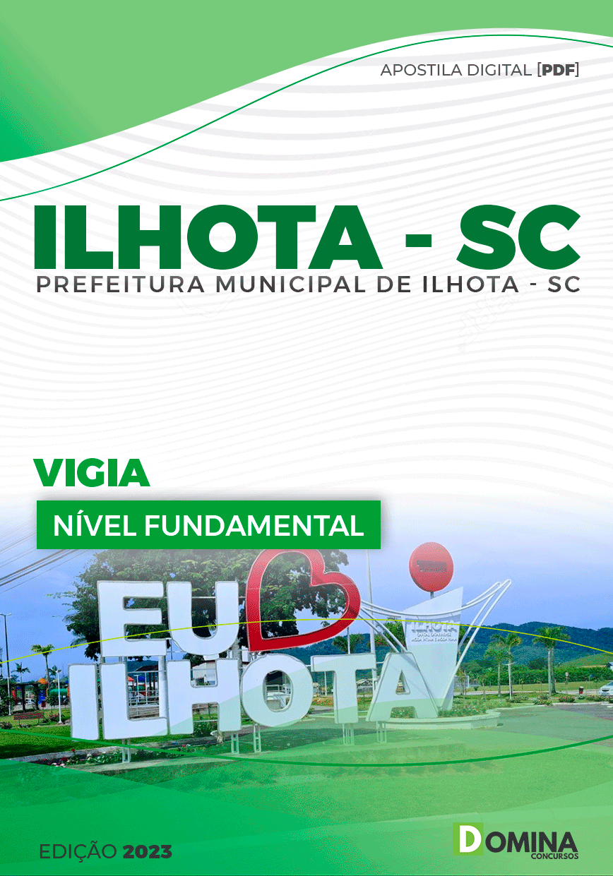 Apostila Pref Ilhota SC 2023 Vigia