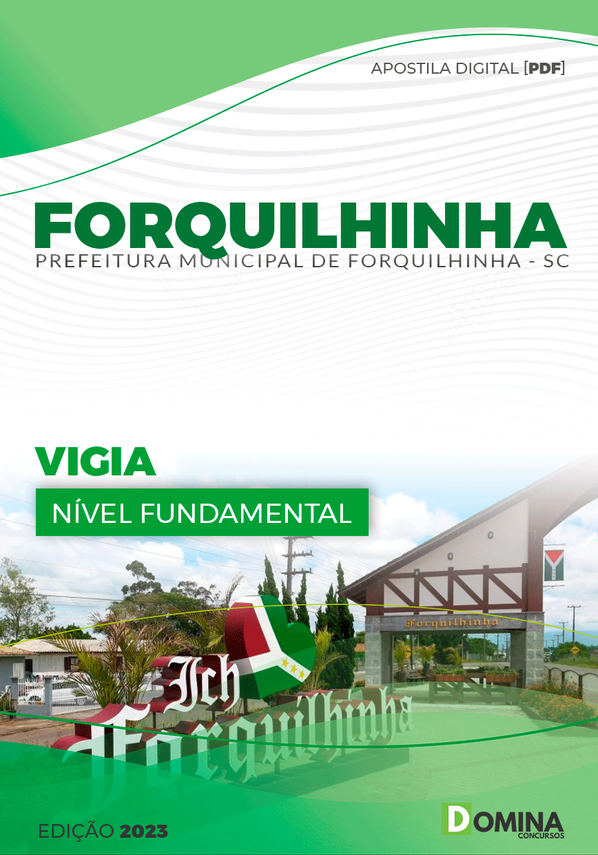 Apostila Pref Forquilhinha SC 2023 Vigia