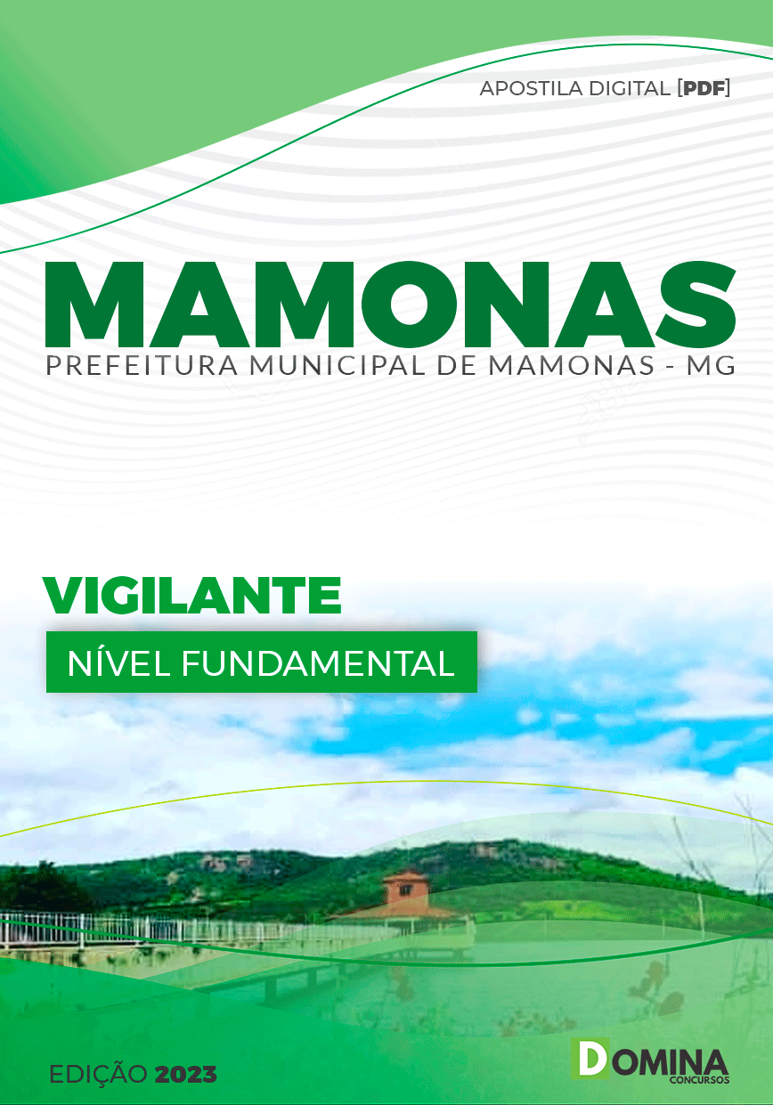 Apostila Pref Mamonas MG 2023 Vigilante