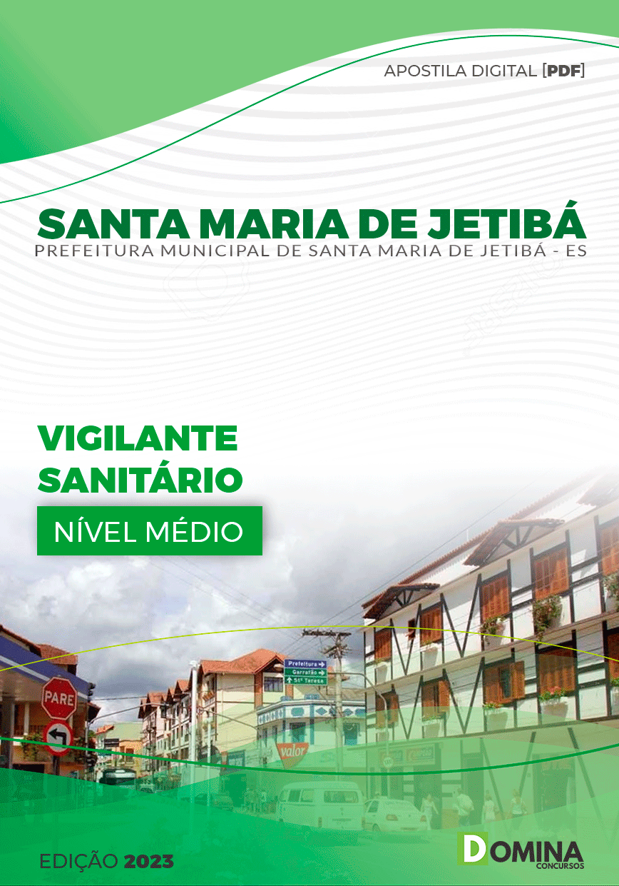 Apostila Pref Santa Maria de Jetibá ES 2024 Vigilante Sanitário
