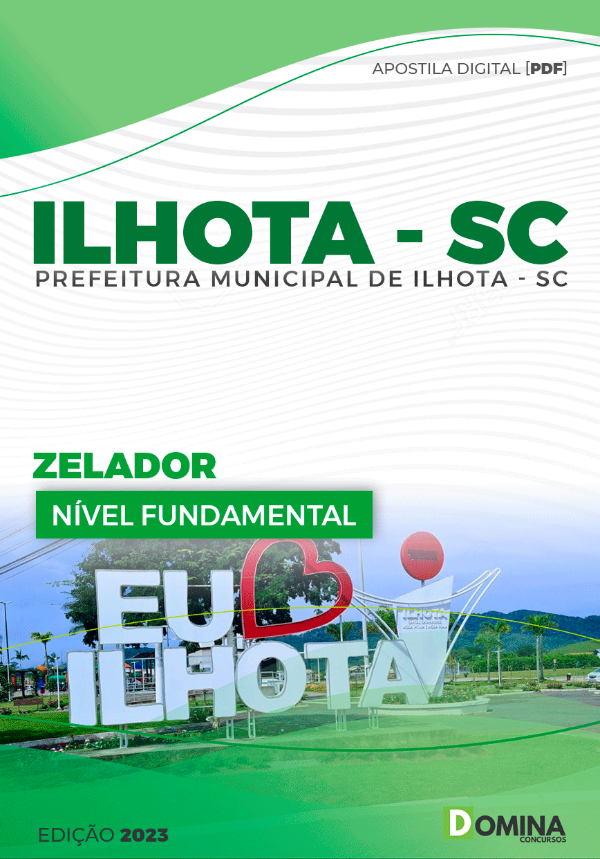 Apostila Pref Ilhota SC 2023 Zelador