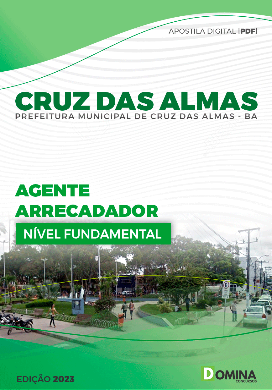 Apostila Pref Cruz das Almas BA 2023 Agente Arrecadador