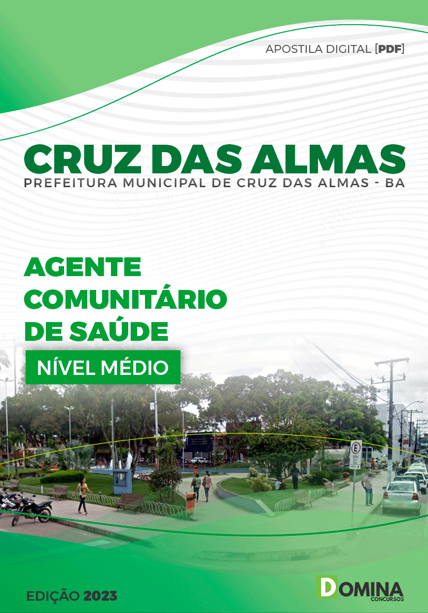 Apostila Pref Cruz das Almas BA 2023 Agente Comunitário Saúde