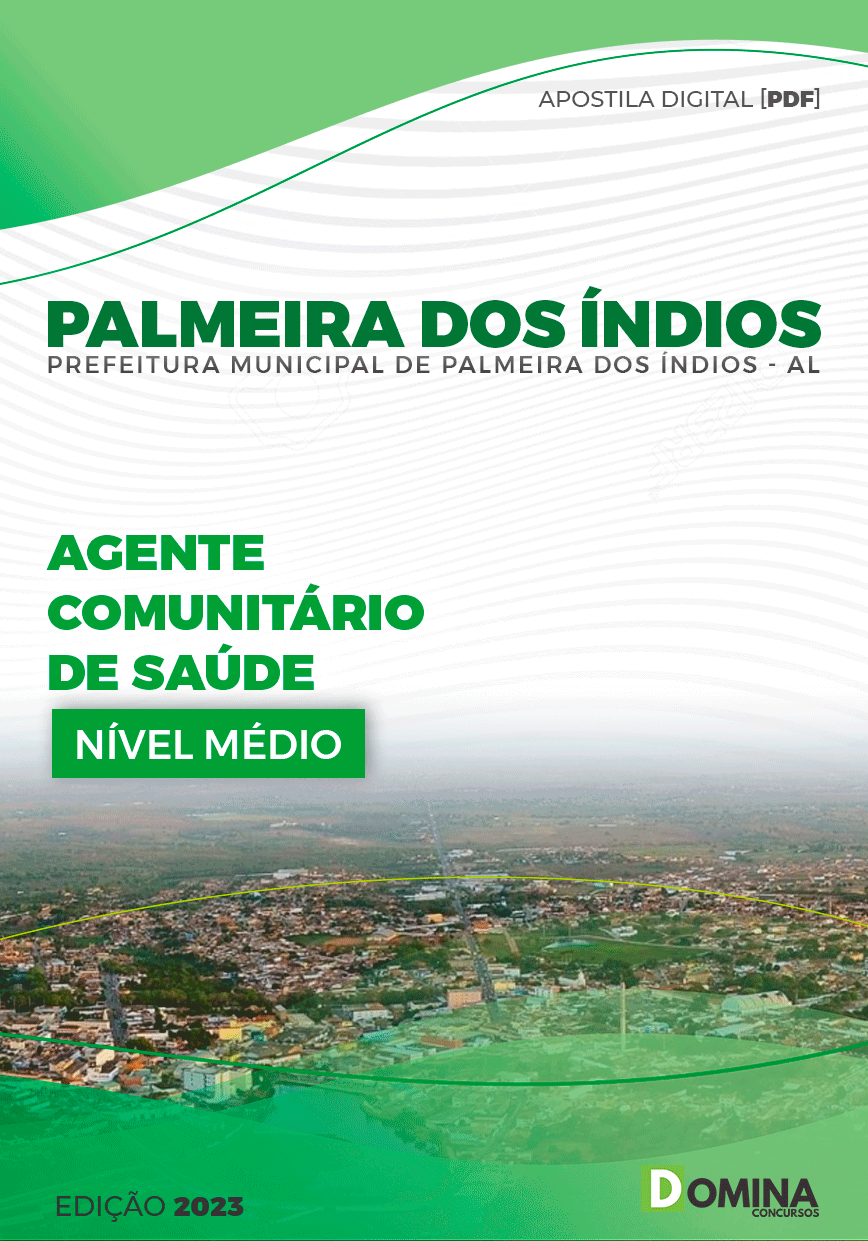 Apostila Pref Palmeira dos Índios AL 2023 Agente Comunitário Saúde