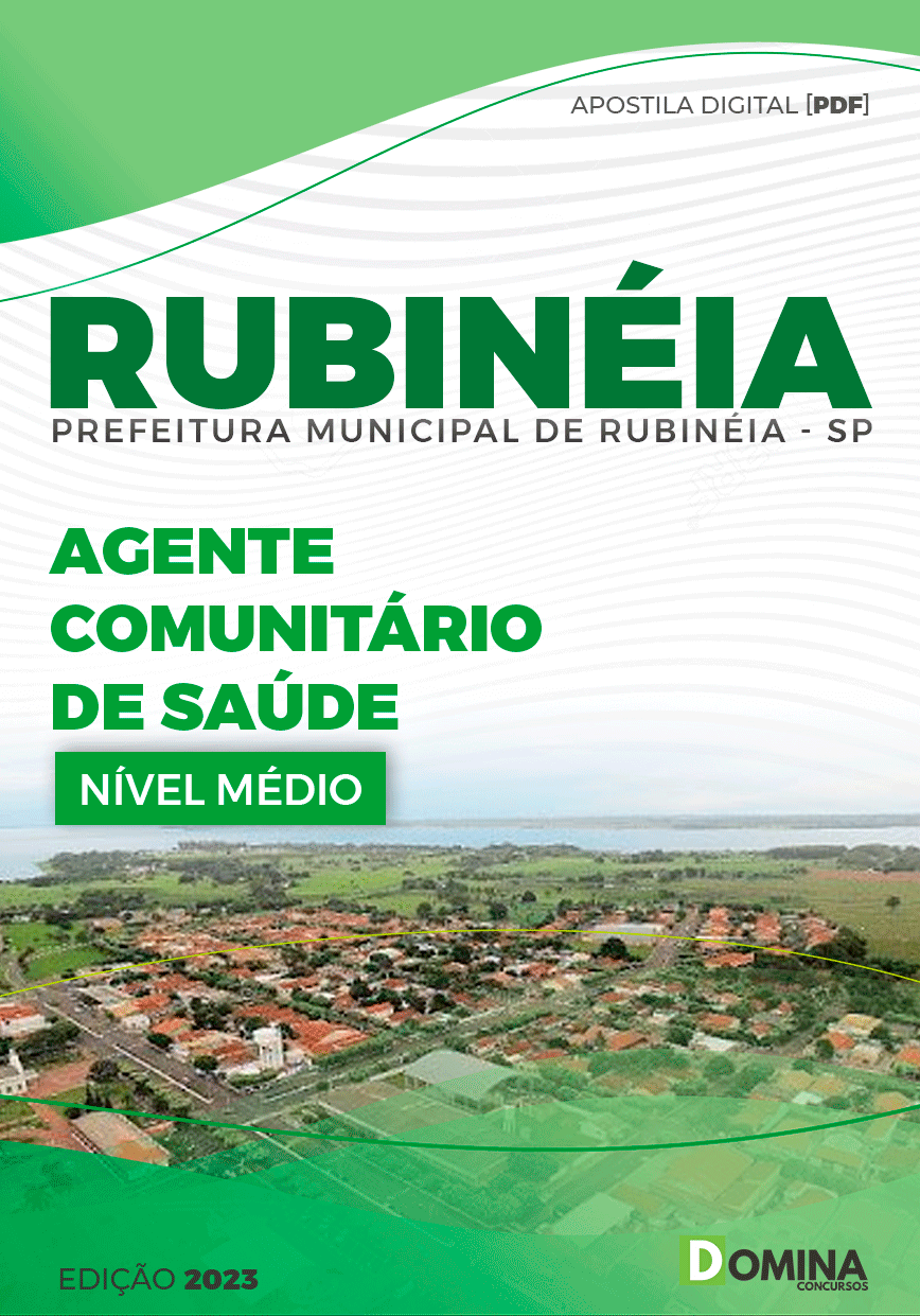 Apostila Pref Rubinéia SP 2023 PEB Agente Comunitário Saúde