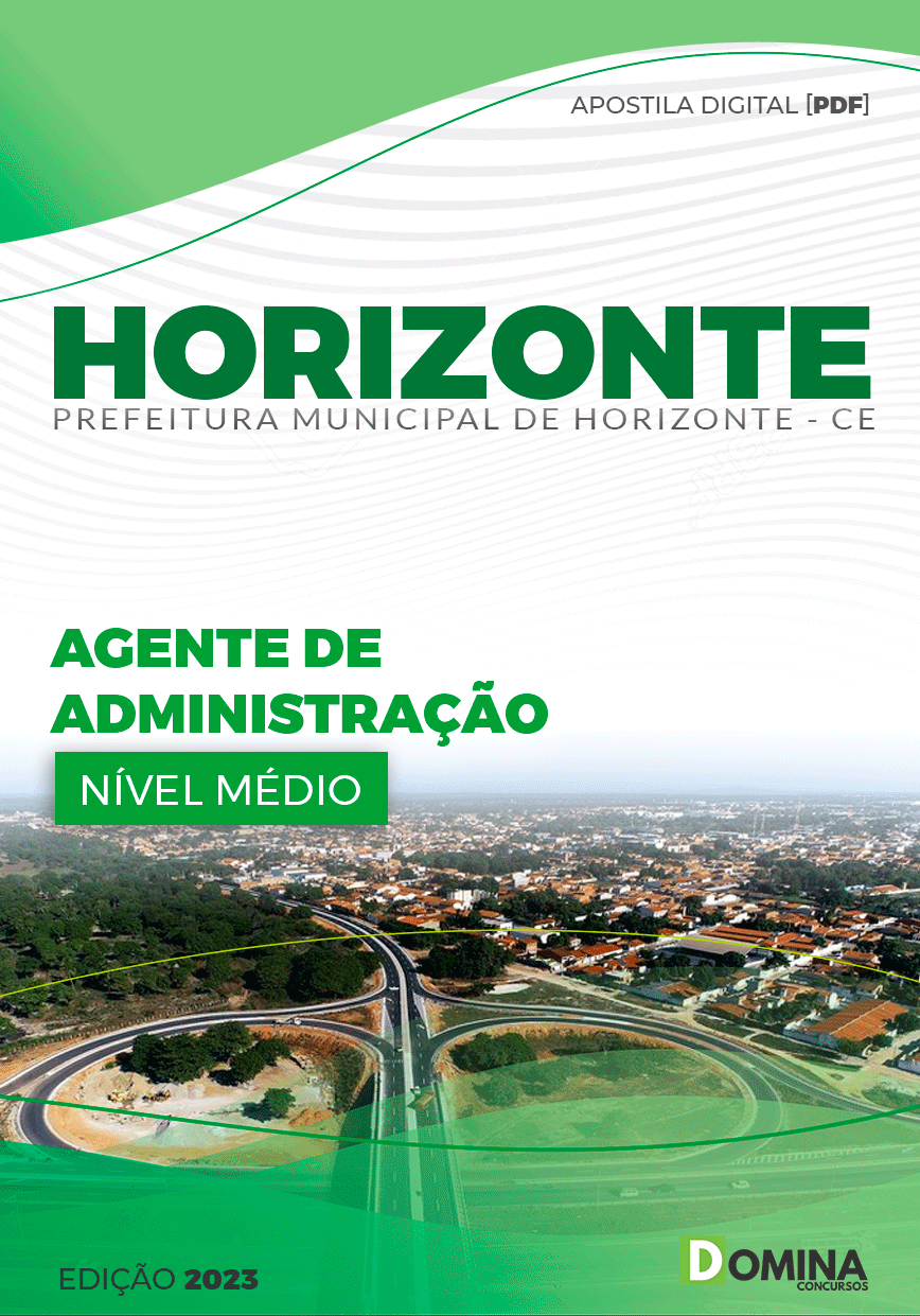 Apostila Pref Horizonte CE 2023 Agente Administrativo