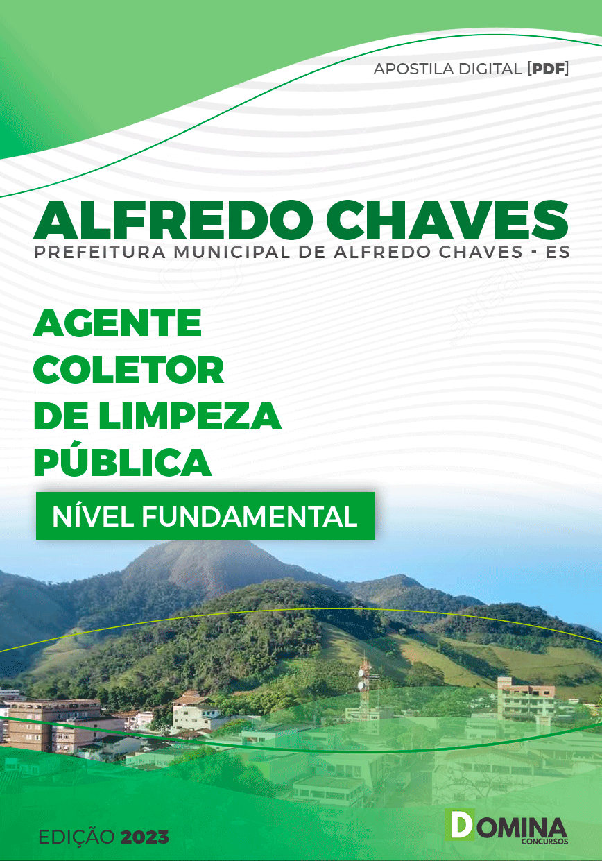 Pref Alfredo Chaves ES 2023 Agente Coletor de Limpeza Pública