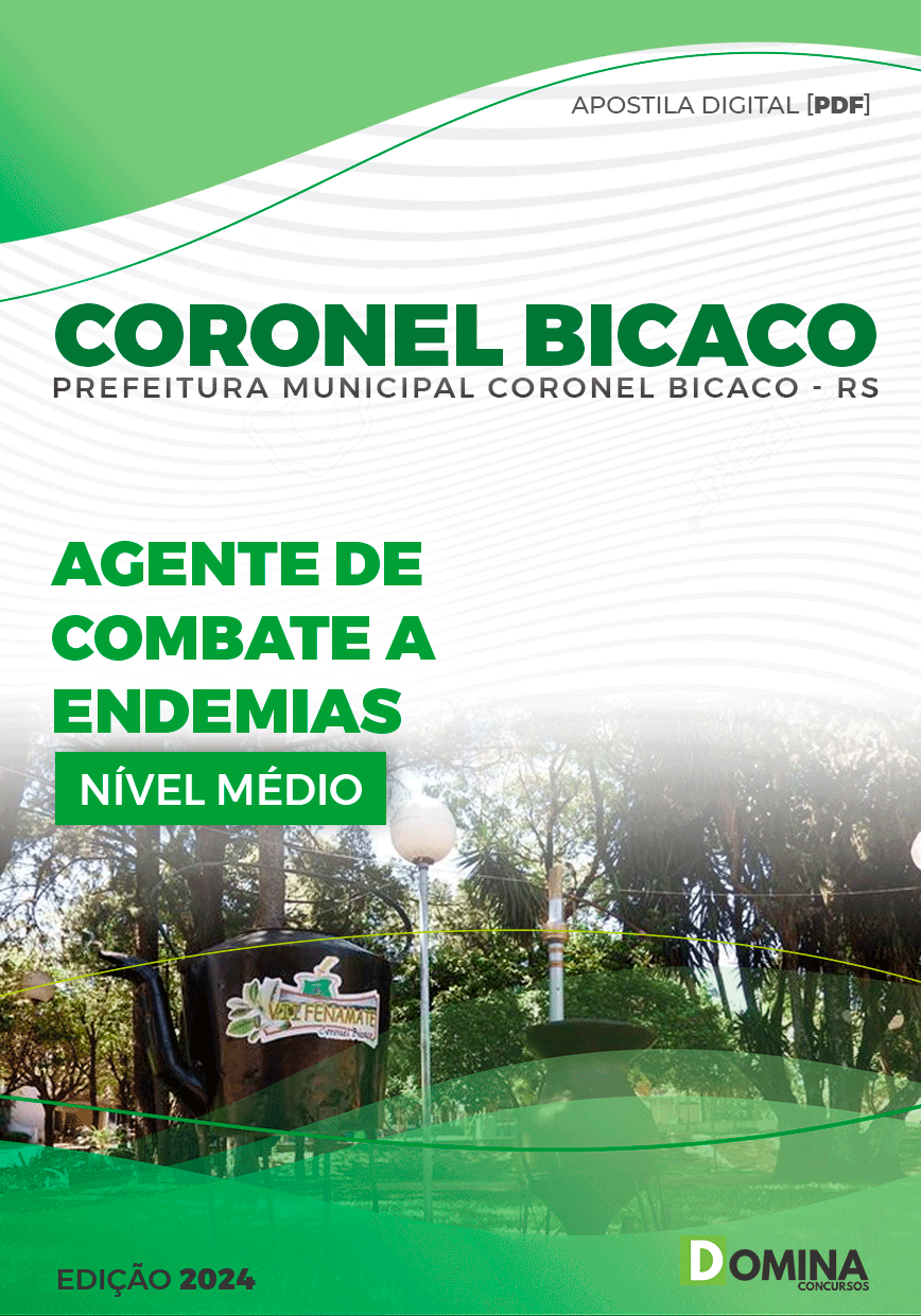 Apostila Pref Coronel Bicaco RS 2024 Agente Combate Endemias