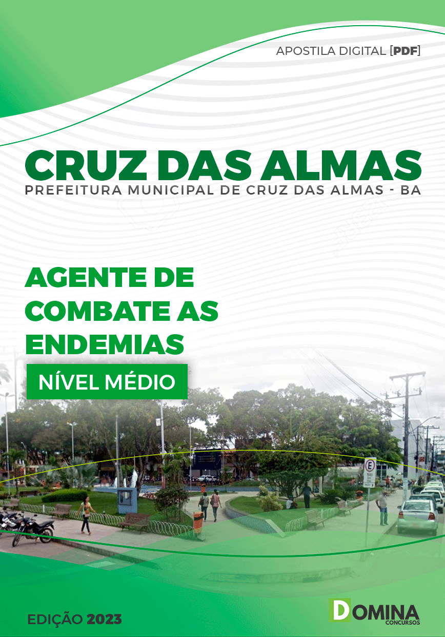 Apostila Pref Cruz das Almas BA 2023 Agente Combate Endemias