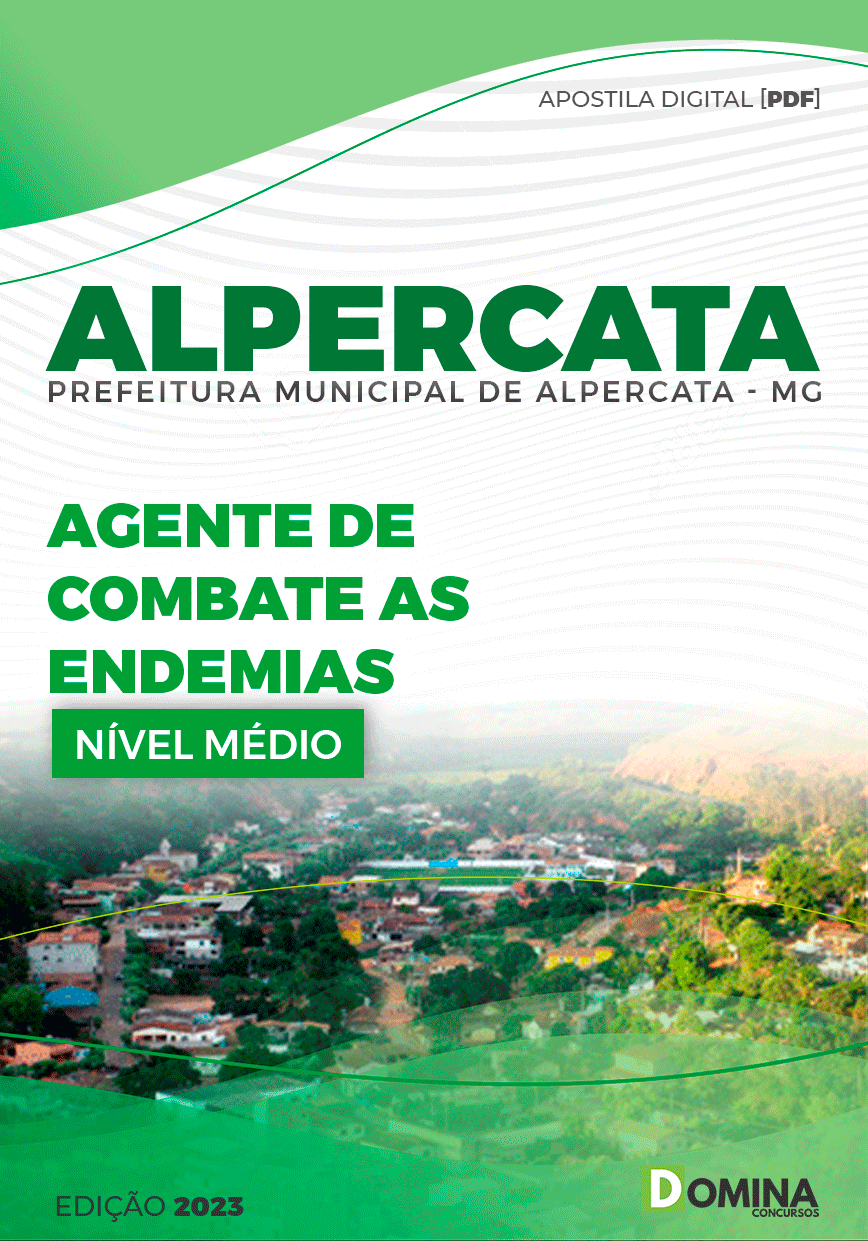 Apostila Pref Alpercata MG 2023 Agente Combate Endemias