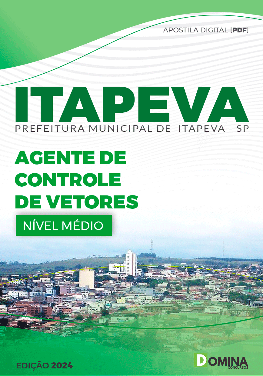 Apostila Pref Itapeva SP 2024 Agente de Controle de Vetores