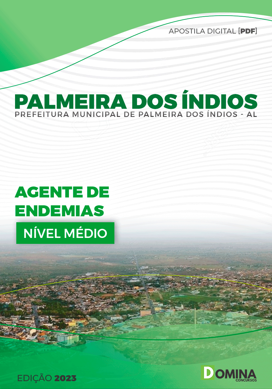 Apostila Pref Palmeira dos Índios AL 2023 Agente Endemias