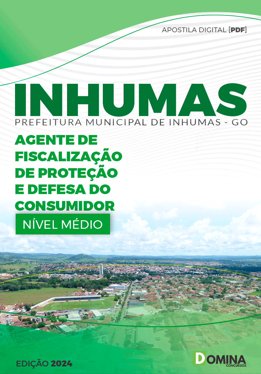 Apostila Pref Inhumas GO 2024 Agente Fiscal defesa Consumidor