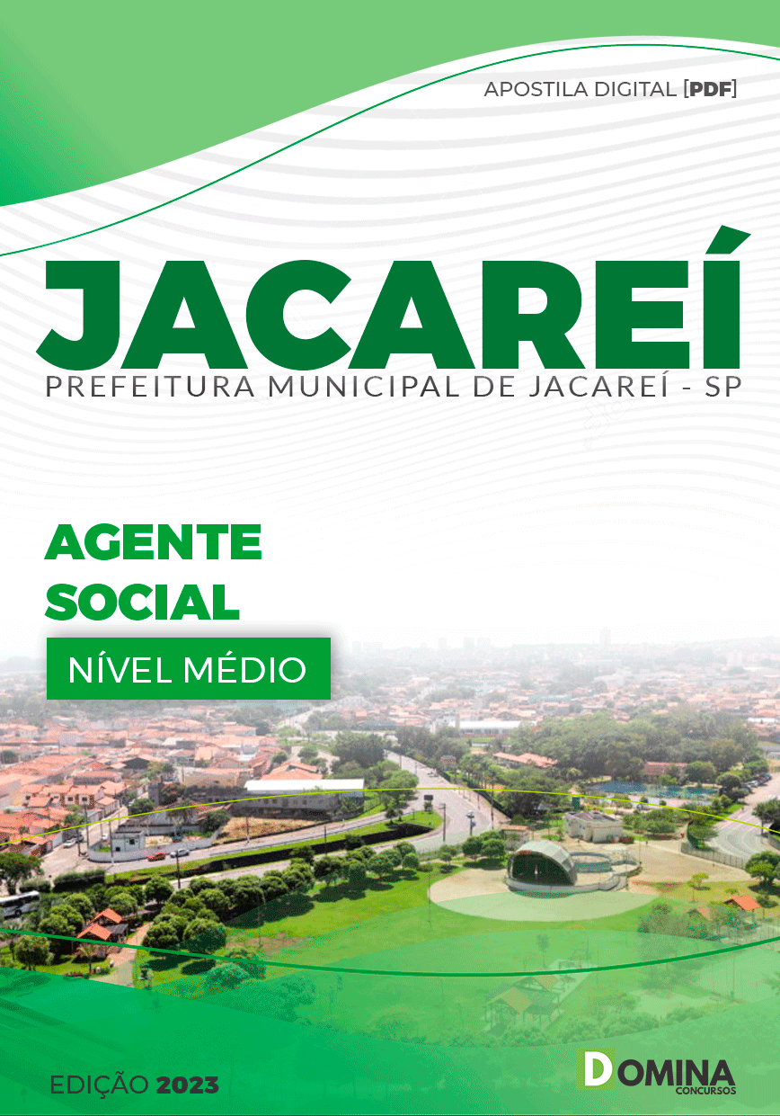 Apostila Pref Jacareí SP 2023 Agente Social