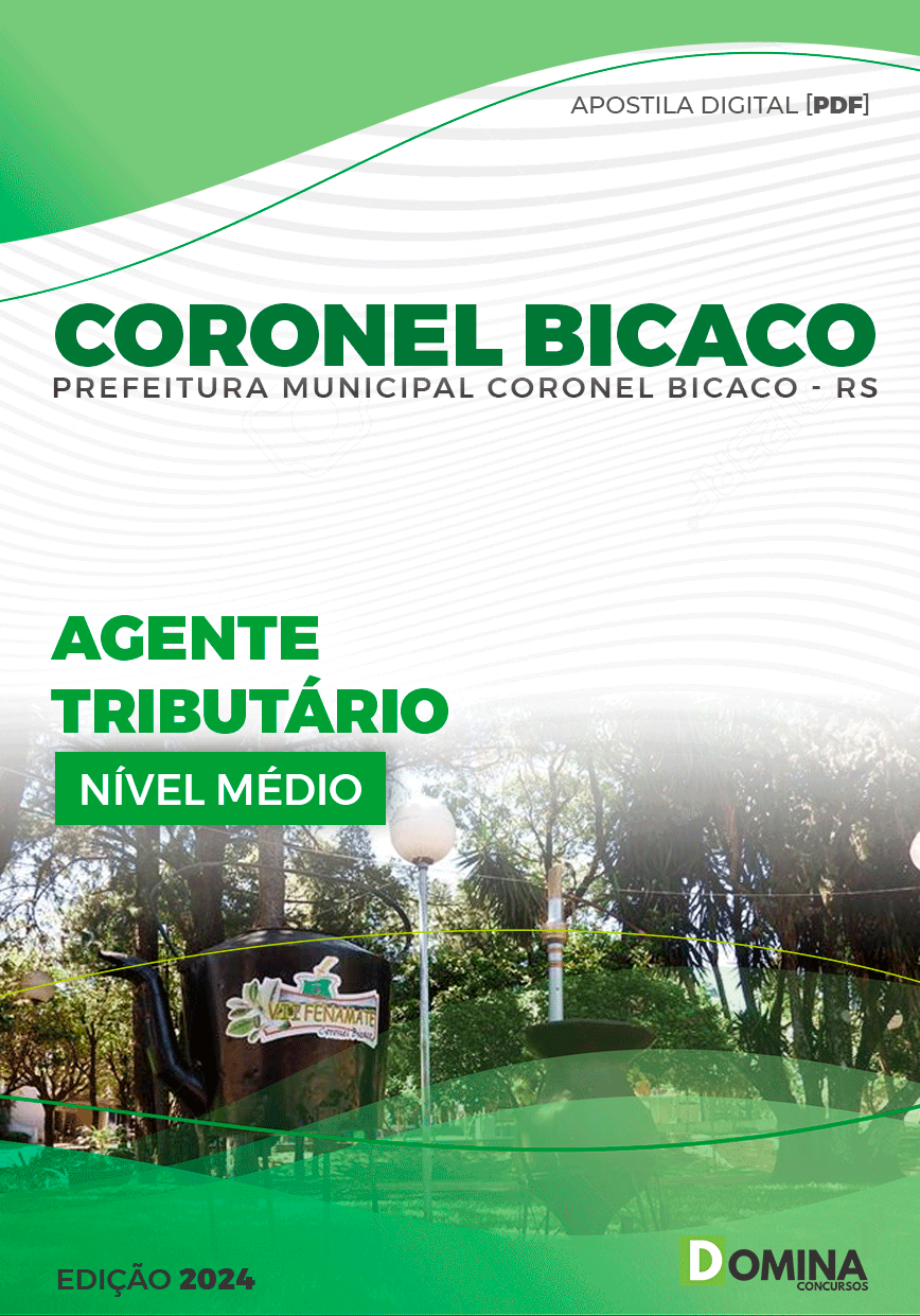 Apostila Pref Coronel Bicaco RS 2024 Agente Tributário