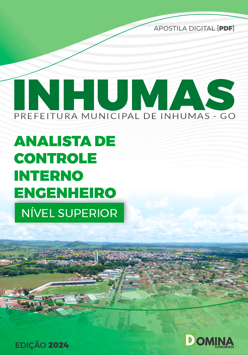 Pref Inhumas GO 2024 Analista Controle Interno Engenheiro