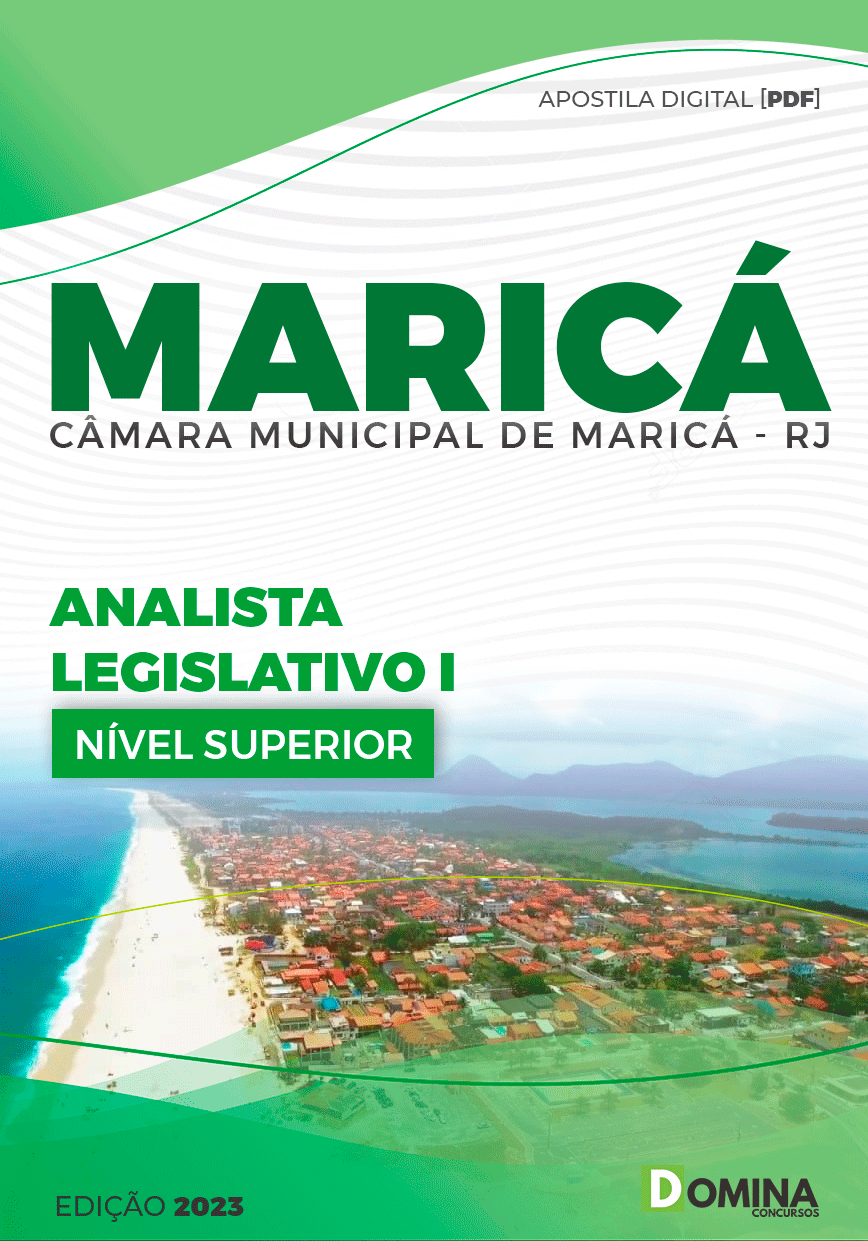 Apostila Câmara Maricá RJ 2023 Analista Legislativo