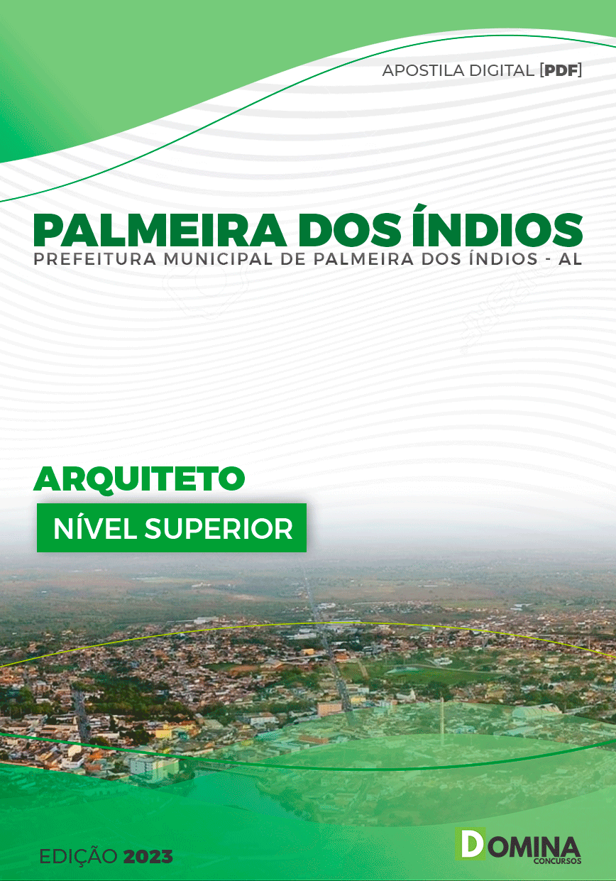 Apostila Pref Palmeira dos Índios AL 2023 Arquiteto