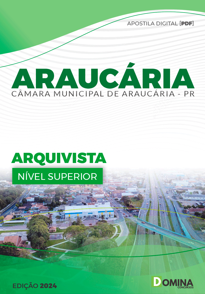 Apostila Pref Araucária PR 2024 Arquivista