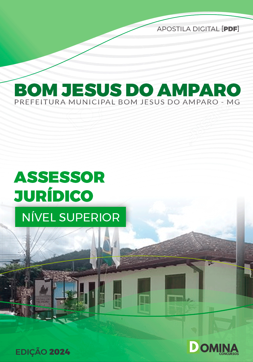 Pref Bom Jesus do Amparo MG 2024 Assessor Jurídico