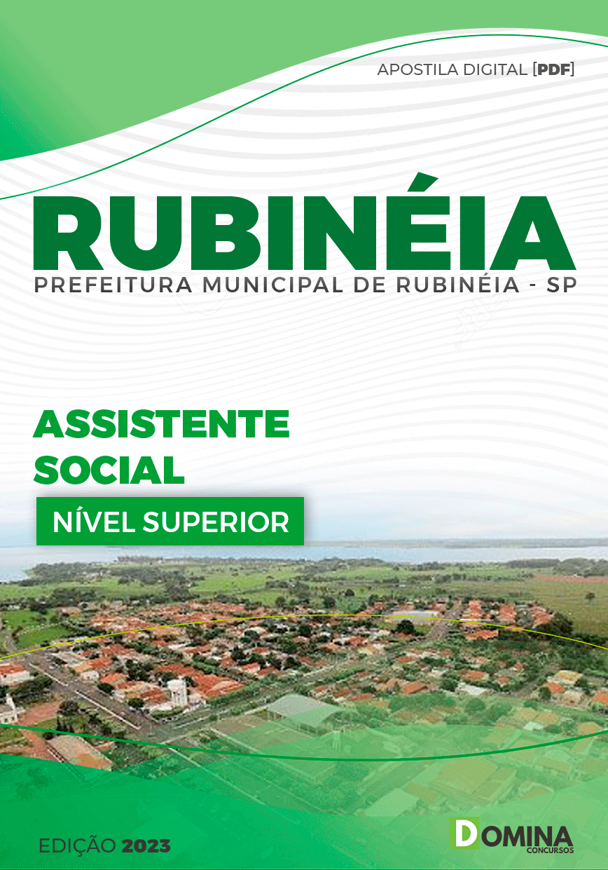 Apostila Pref Rubinéia SP 2023 Assistente Social