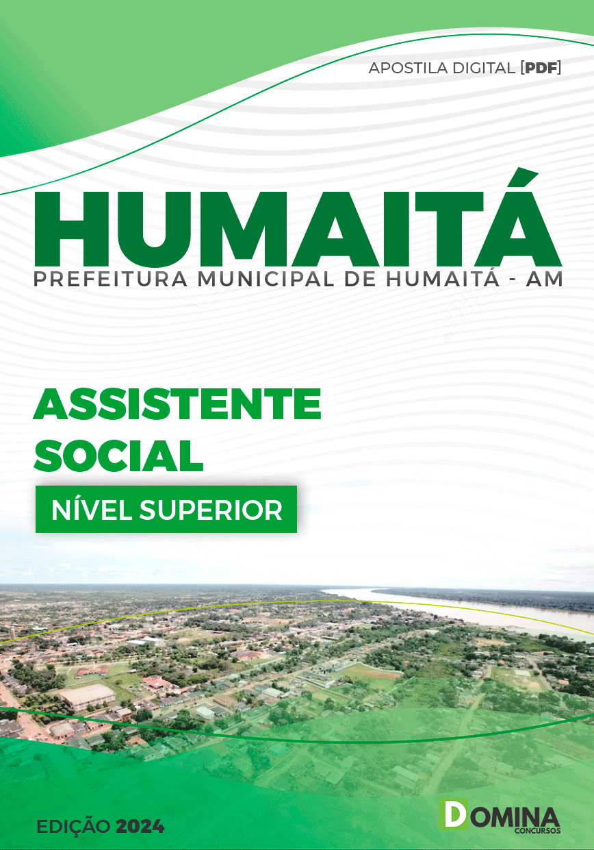 Apostila Pref Humaitá AM 2024 Assistente Social