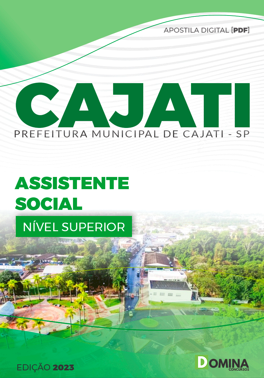 Apostila Pref Cajati SP 2023 Assistente Social