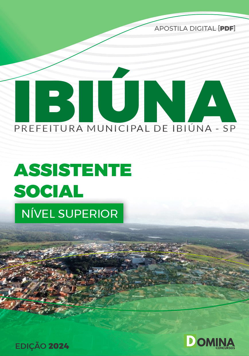 Apostila Pref Ibiúna SP 2024 Assistente Social