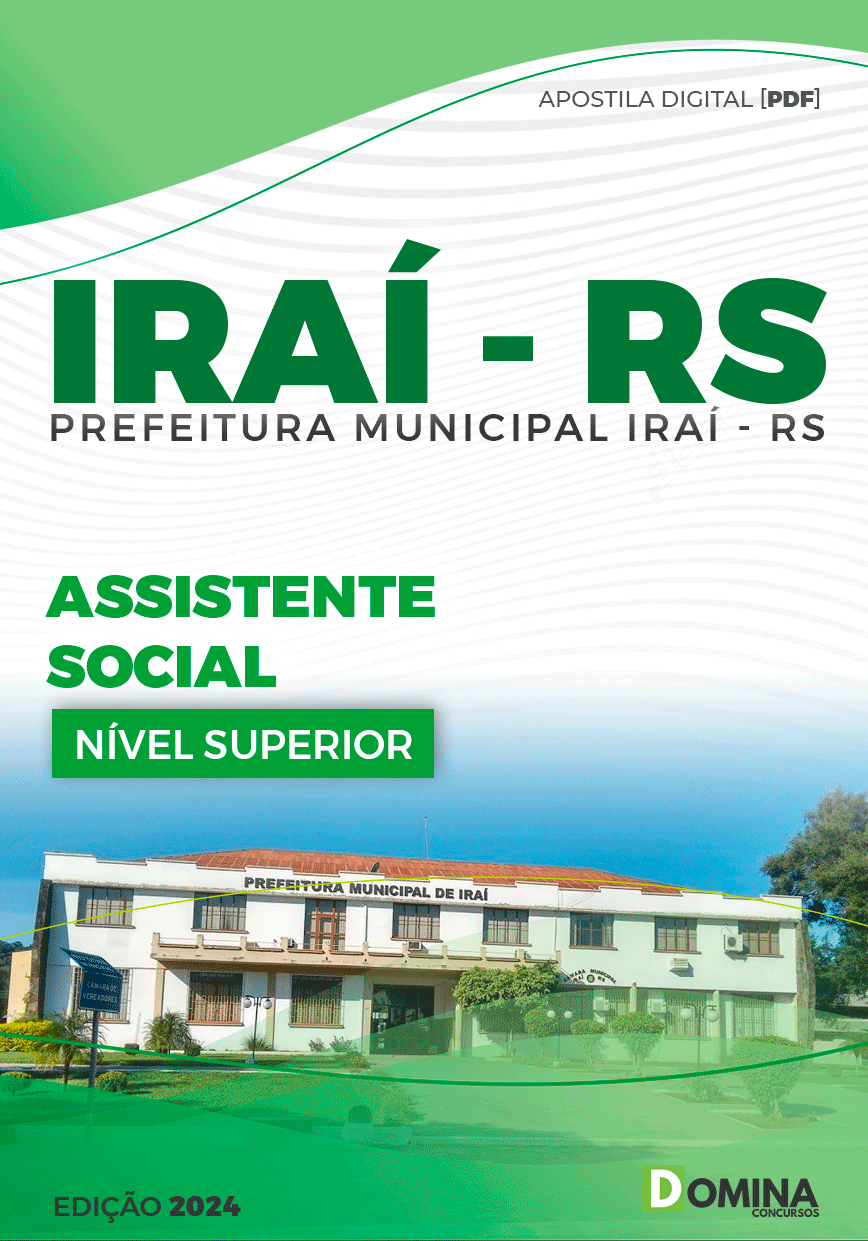Apostila Pref Iraí RS 2024 Assistente Social