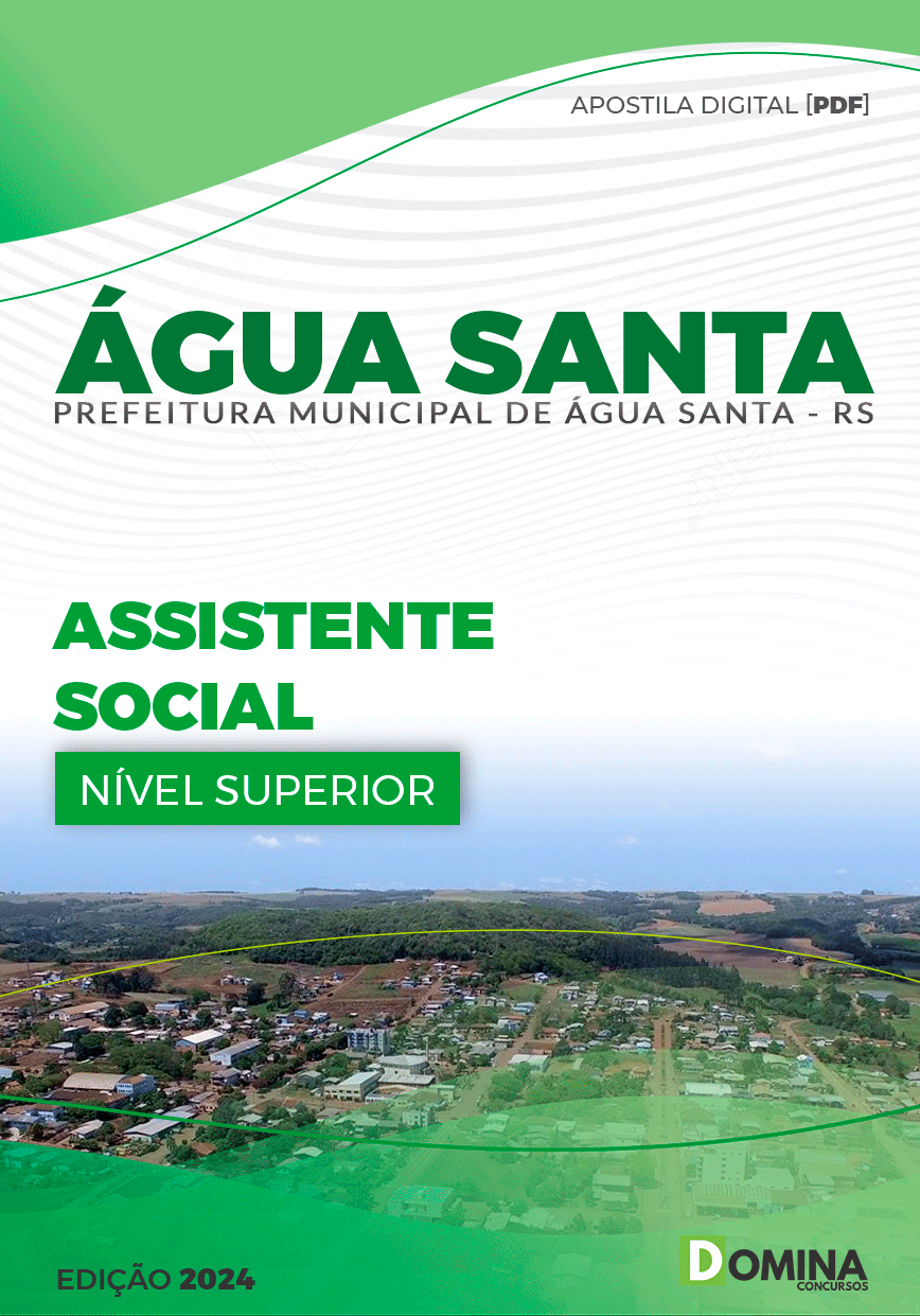 Apostila Pref Água Santa RS 2024 Assistente Social