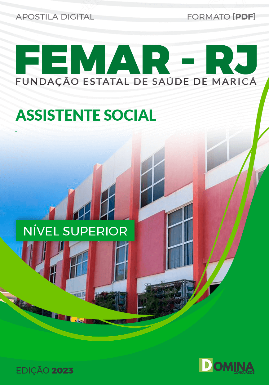 Apostila Concurso FEMAR RJ 2023 Assistente Social