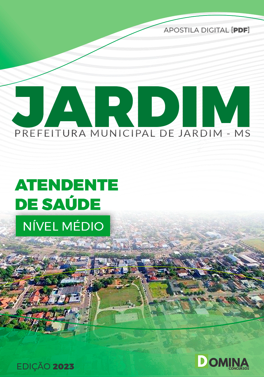 Apostila Concurso JARDIM MS 2023 Atendente Saúde