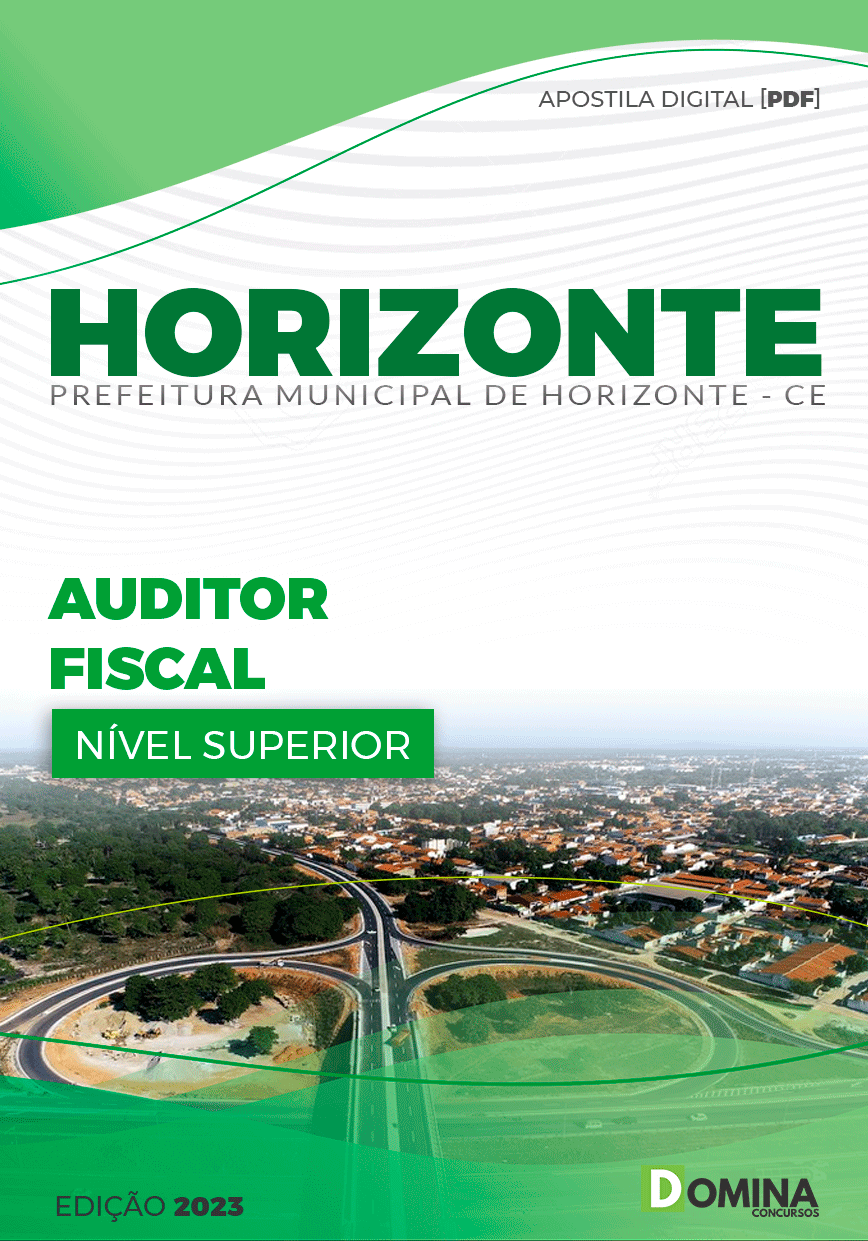 Apostila Pref Horizonte CE 2023 Auditor Fiscal