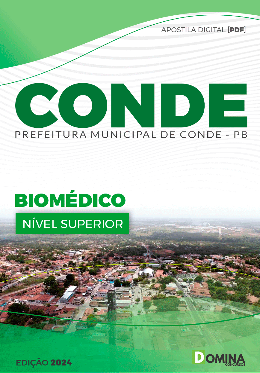 Apostila Concurso Pref Conde PB 2024 Biomédico
