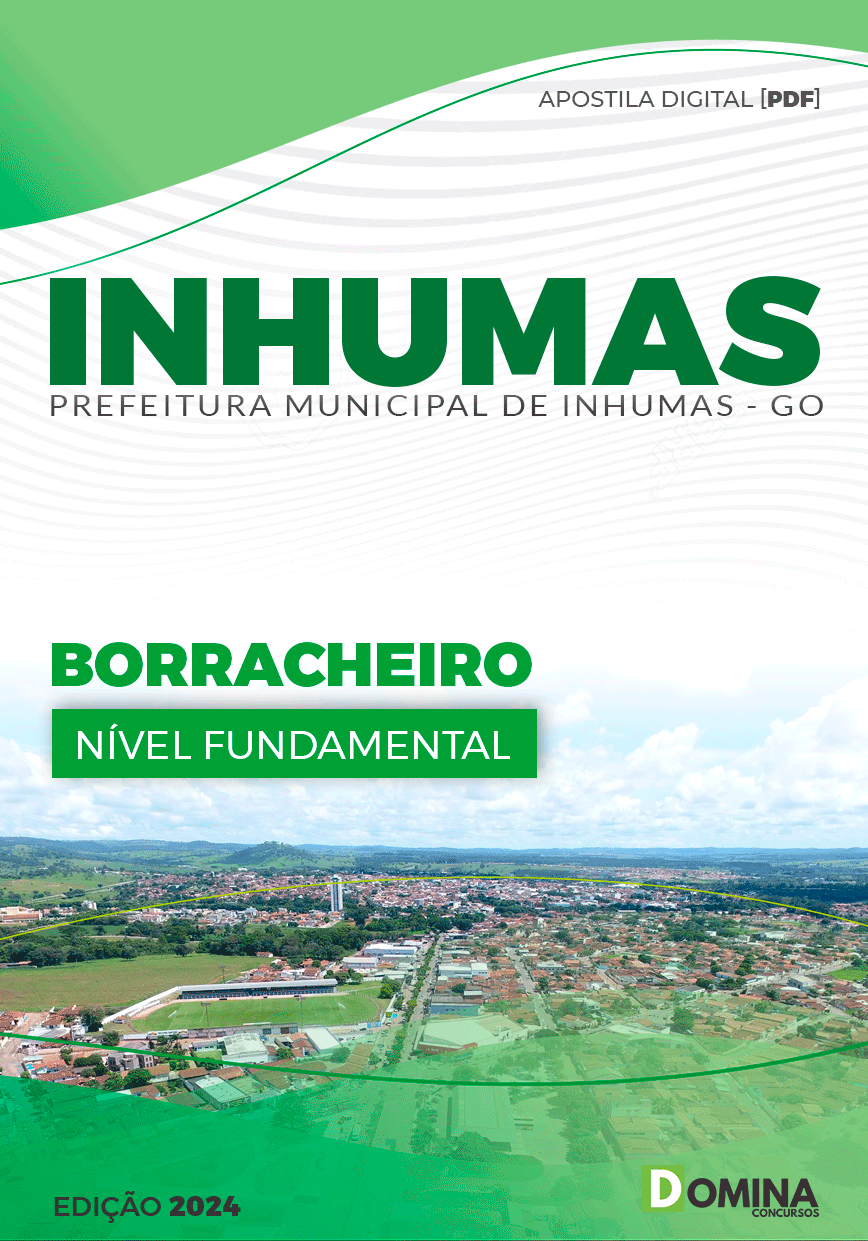 Apostila Pref Inhumas GO 2024 Borracheiro